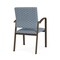 Lesro Newport Guest Chair Metal Frame, Bronze, RS Rain Song Upholstery NP1101 - alternate 2